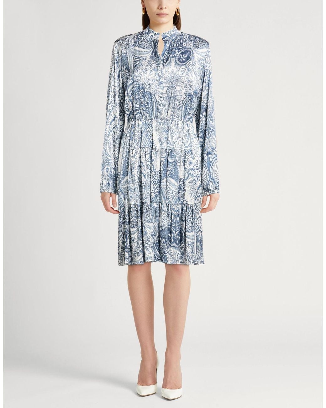 Eleventy Blue Midi Dresses