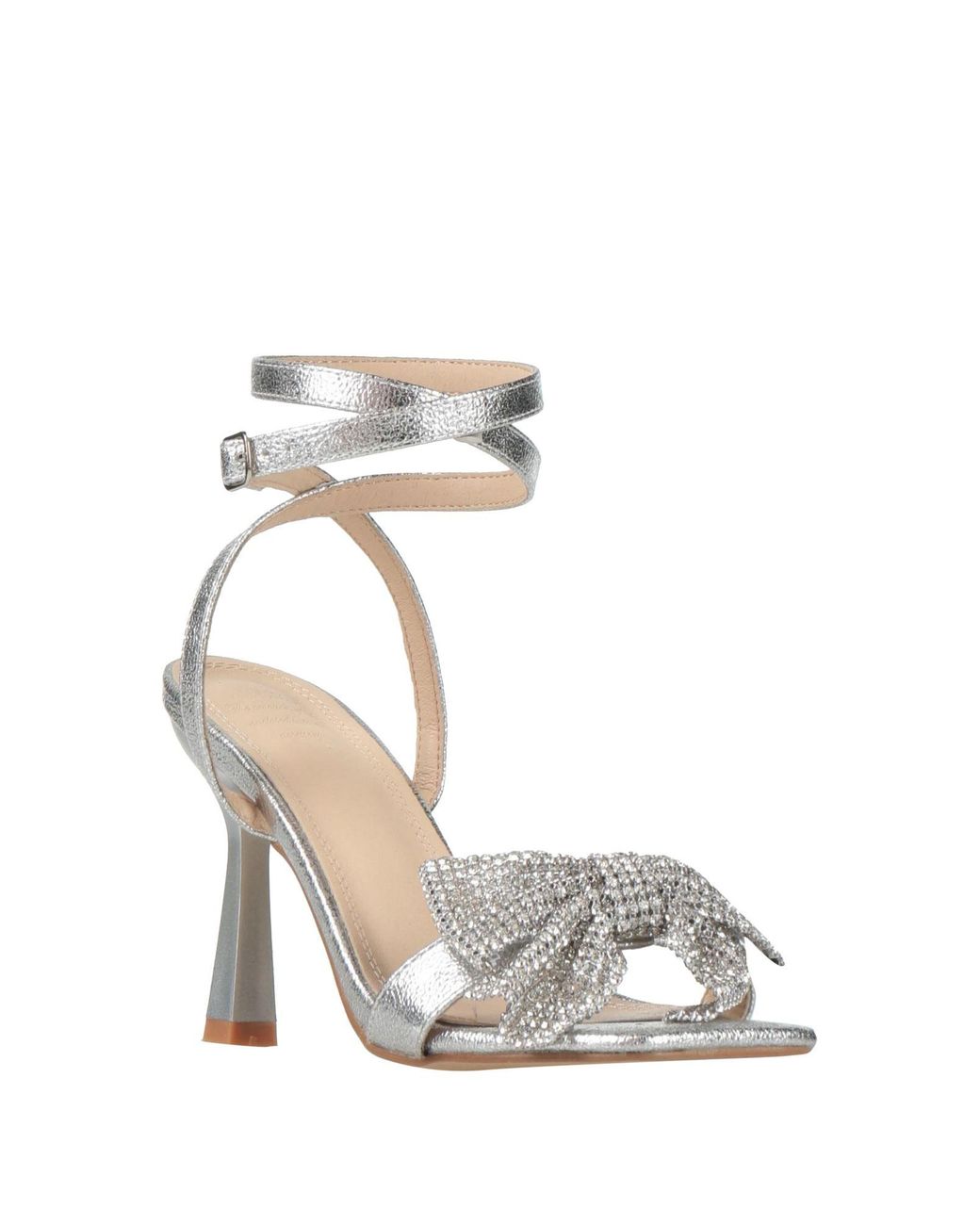 Twenty Four Haitch White Sandals