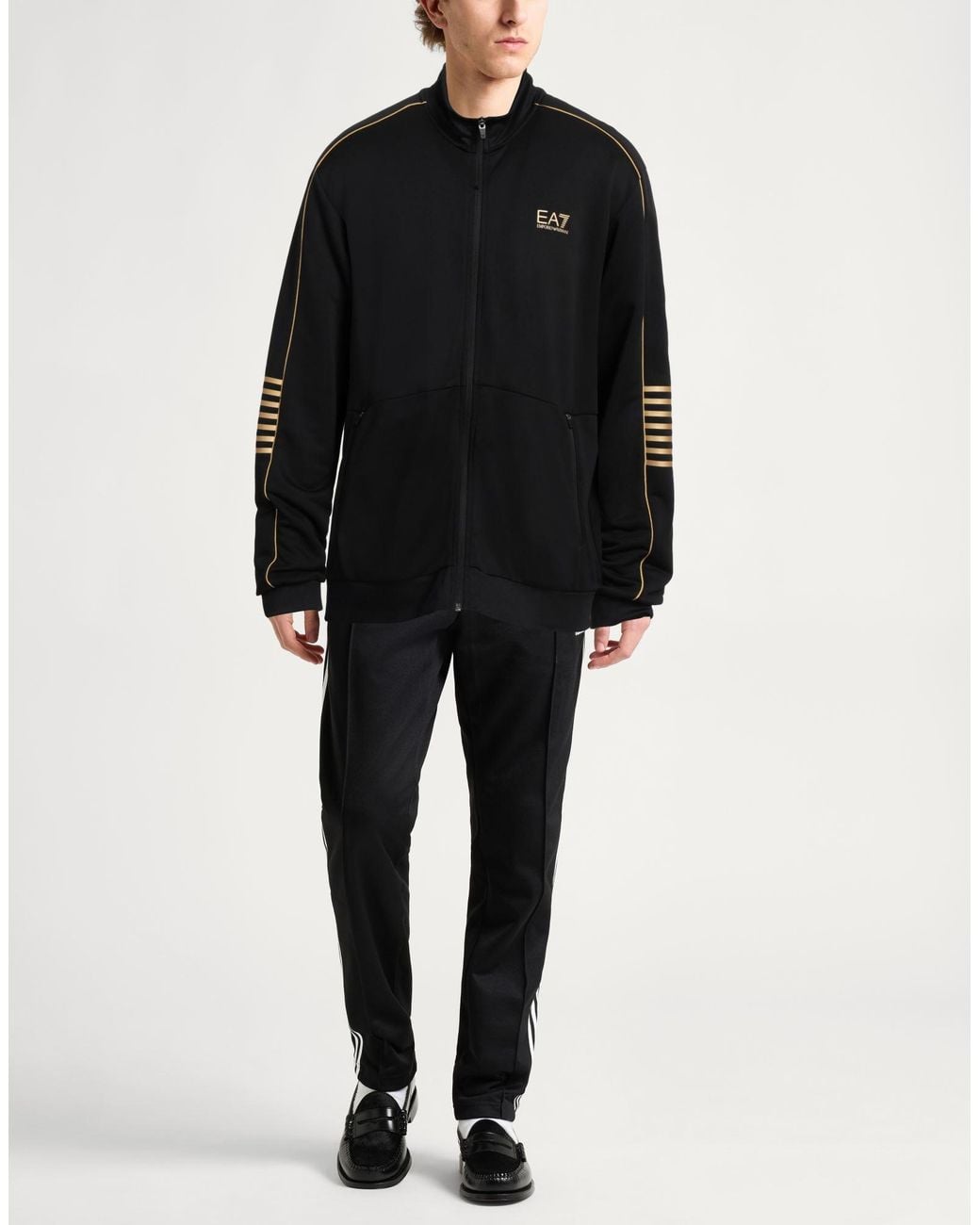 EA7 Black Sweatshirt for men