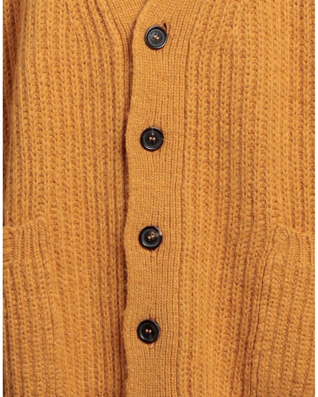 DSquared² Orange Cardigan for men