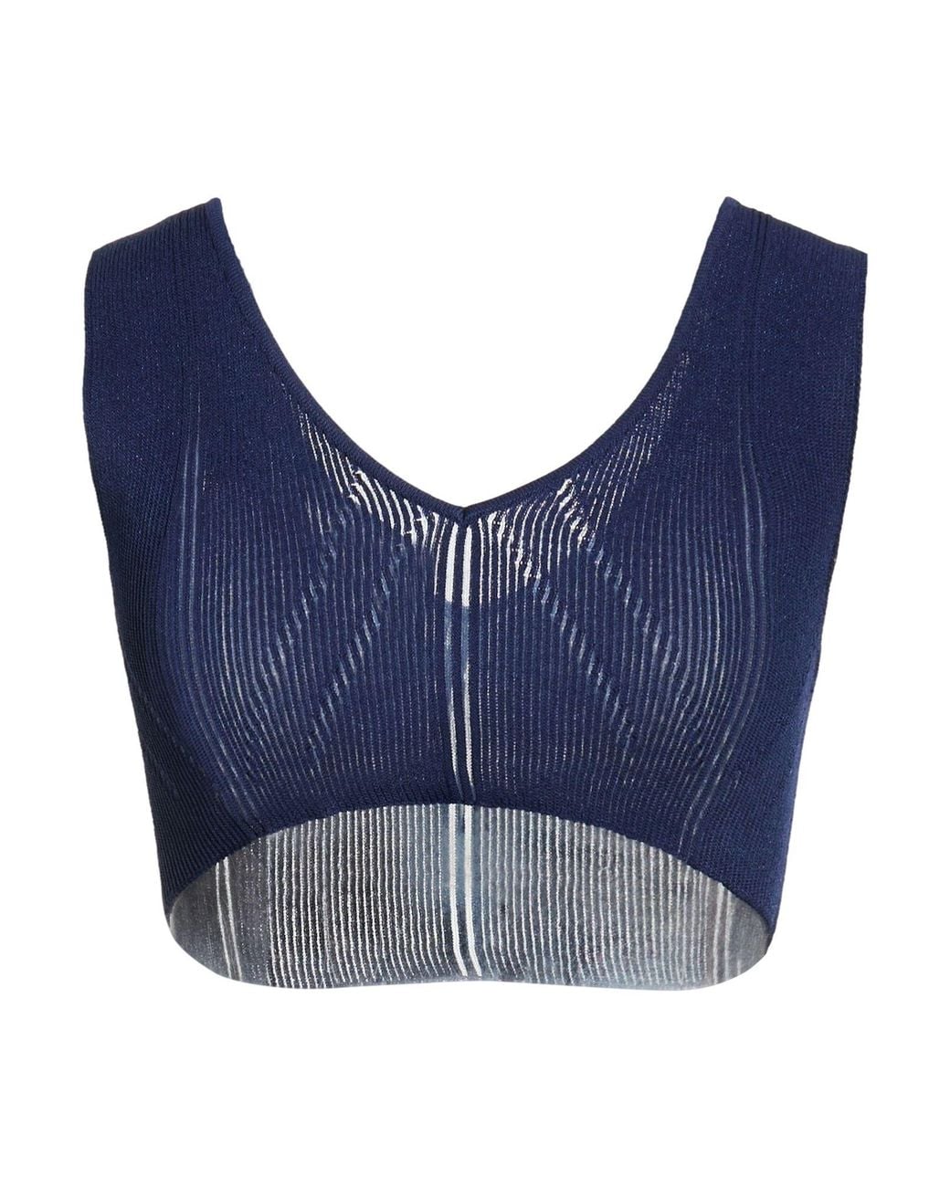 Alberta Ferretti Blue Top