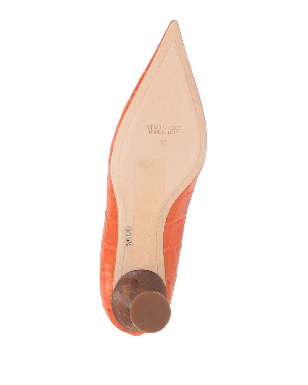 Rodo Red Pumps Leather
