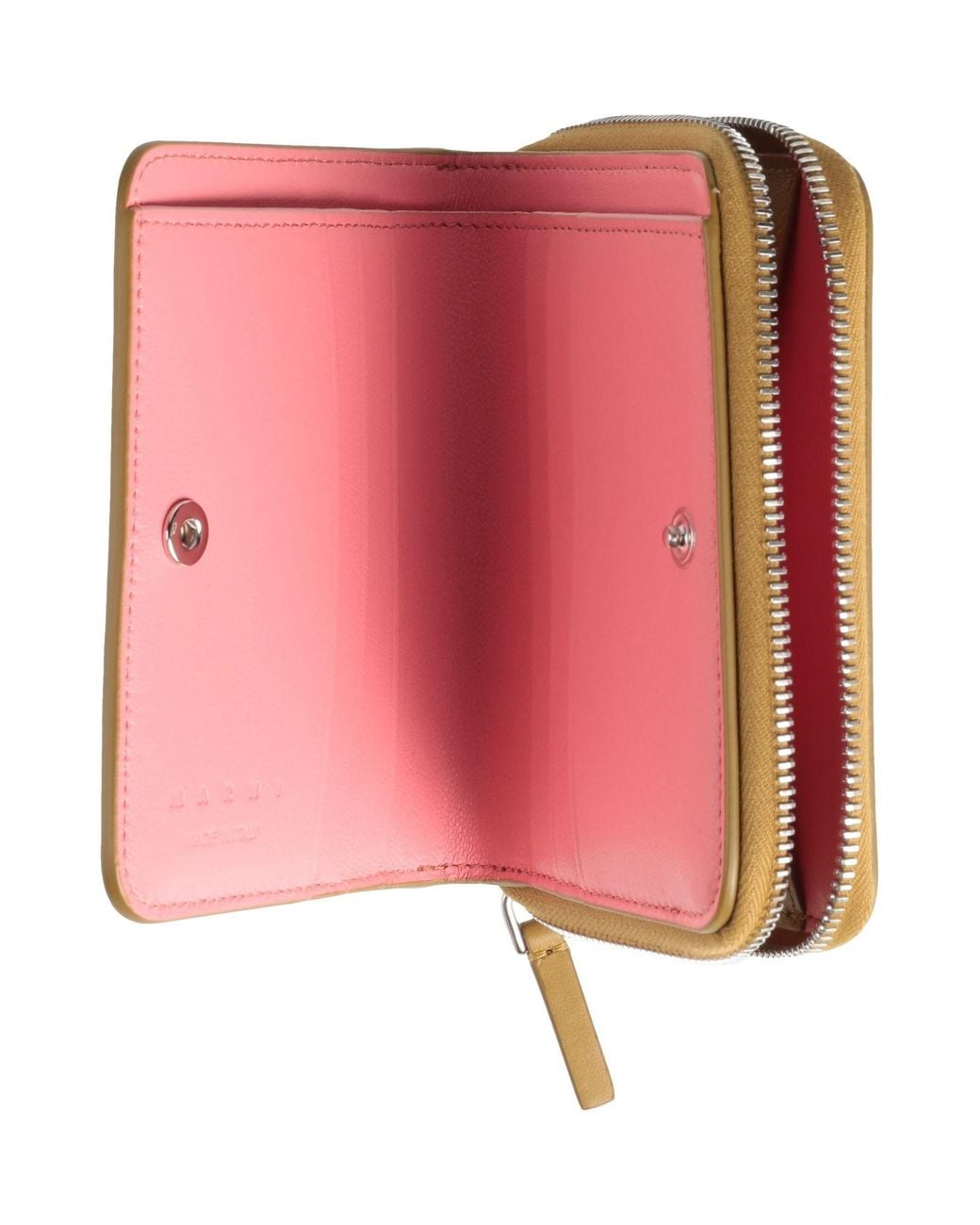 Marni Natural Camel Wallet Leather