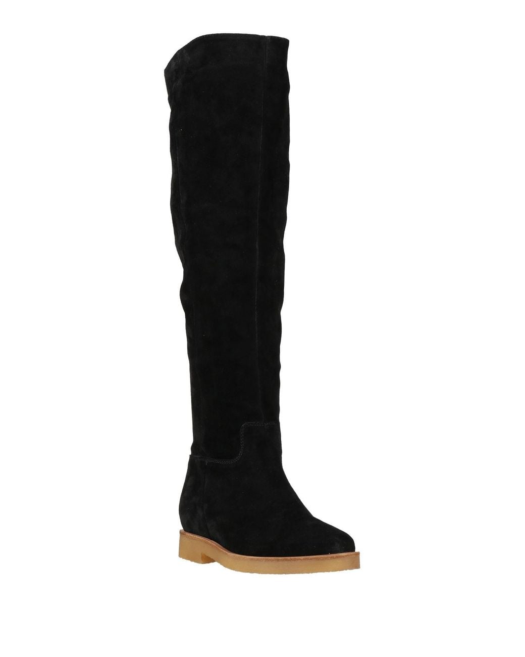 Carmens Black Boot Leather