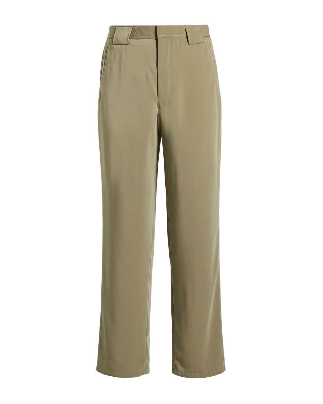 Armani Collezioni Green Khaki Pants Polyester for men