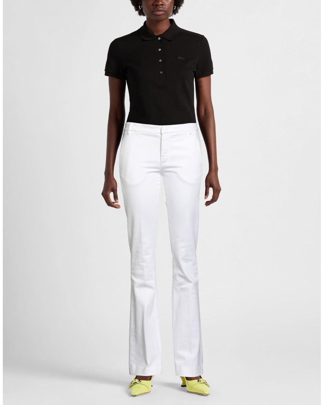 Dondup White Jeans