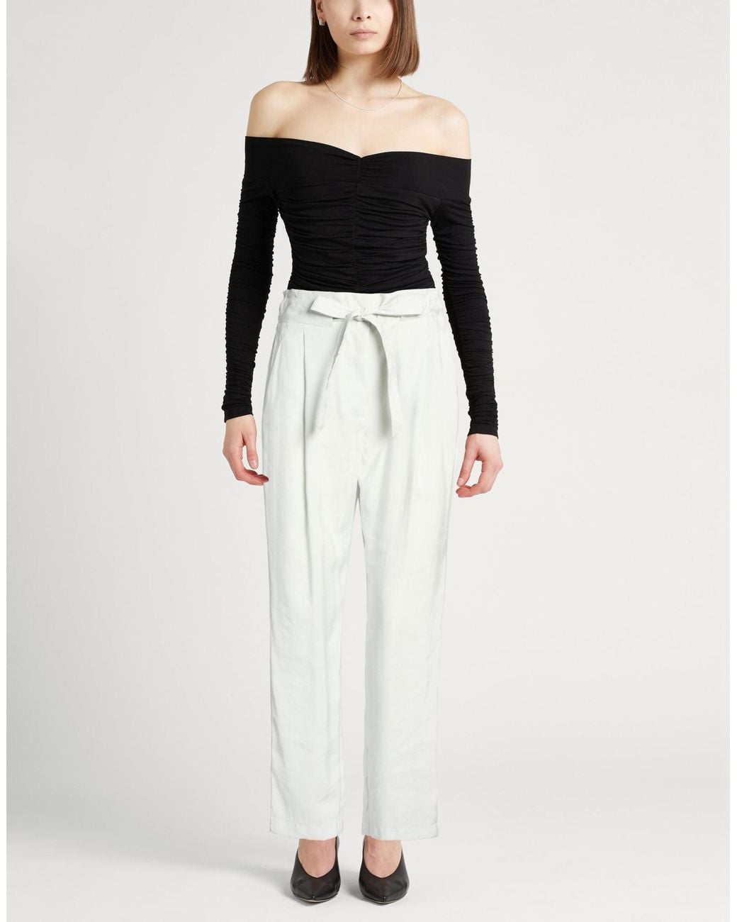 Emporio Armani White Trouser
