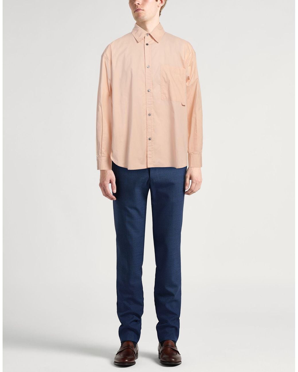 Camisa Roberto Collina de hombre de color Pink
