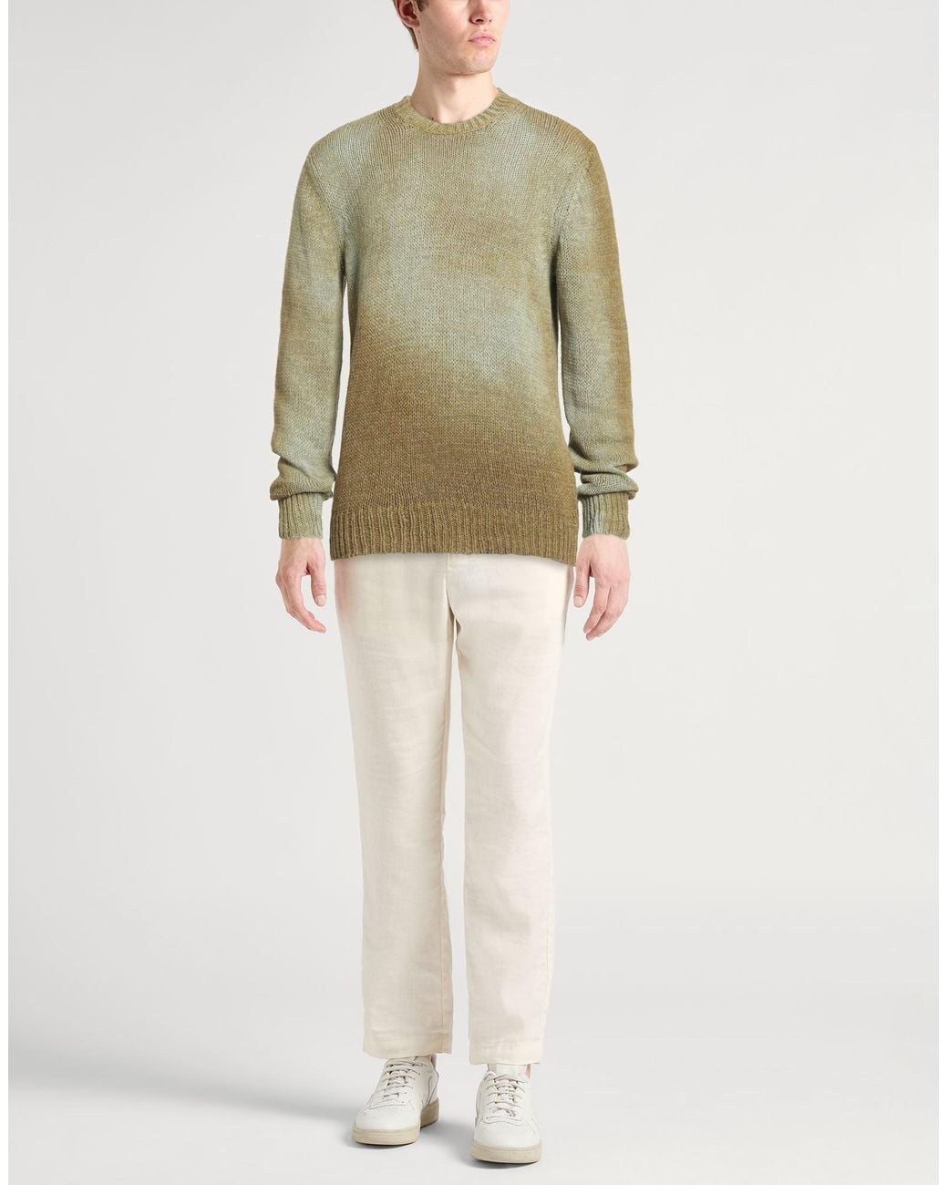 Roberto Collina Green Jumper for men