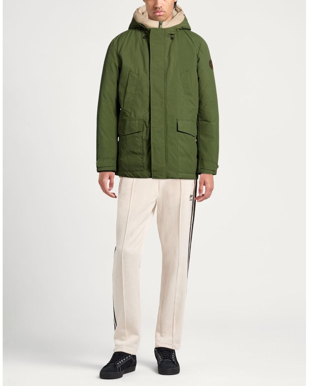 Save The Duck Green Coat for men