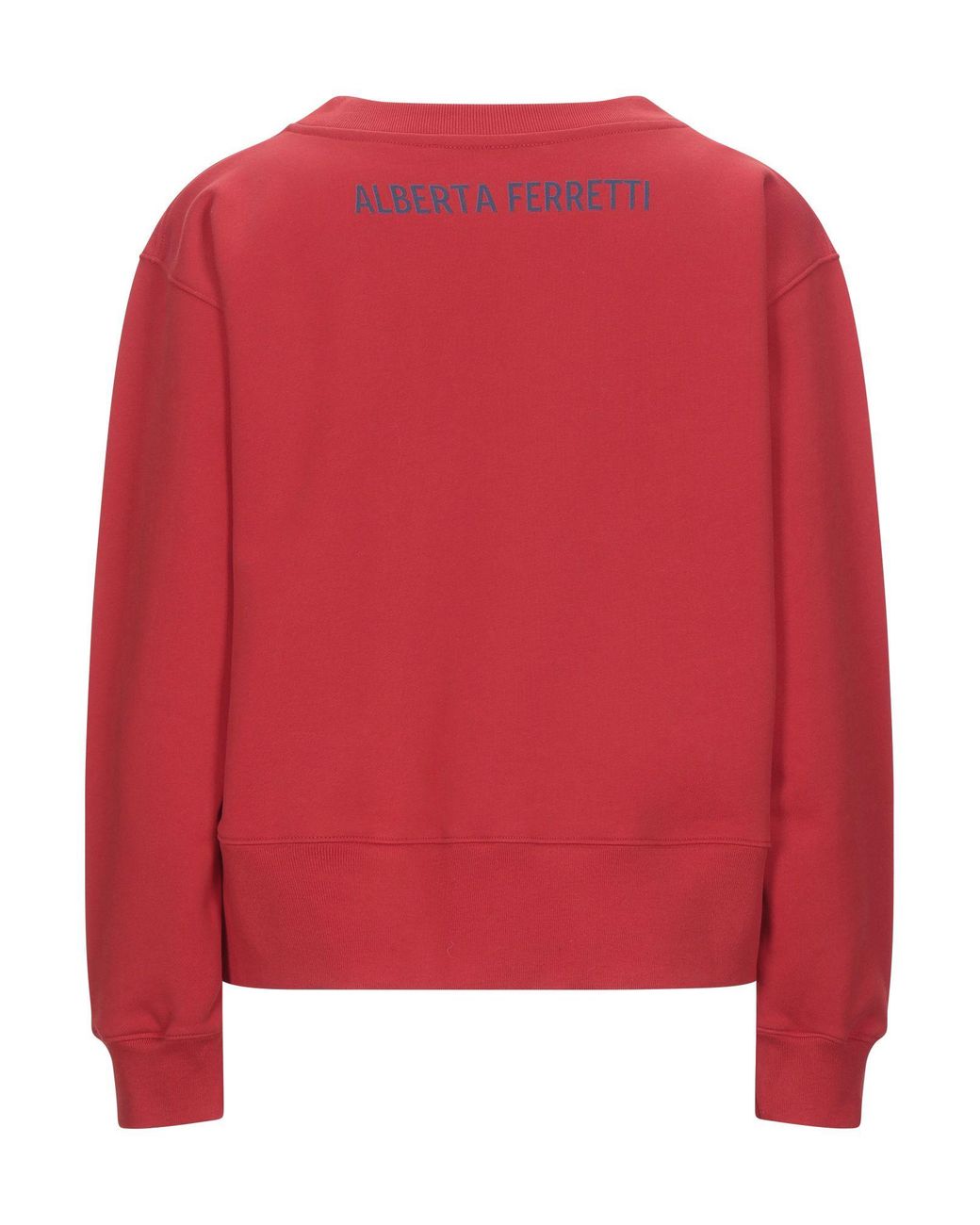 Alberta Ferretti Red Sweatshirt