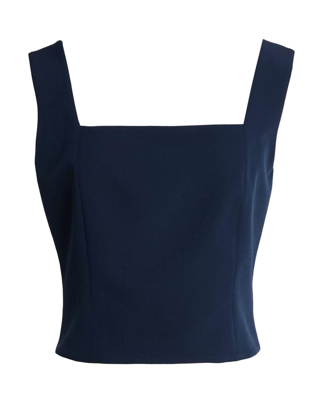 Rinascimento Blue Midnight Top Polyester, Elastane