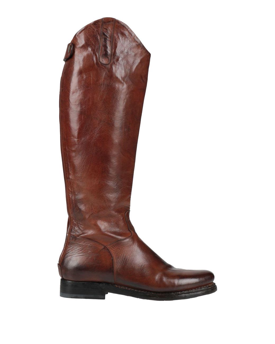 Silvano Sassetti Brown Boot Leather