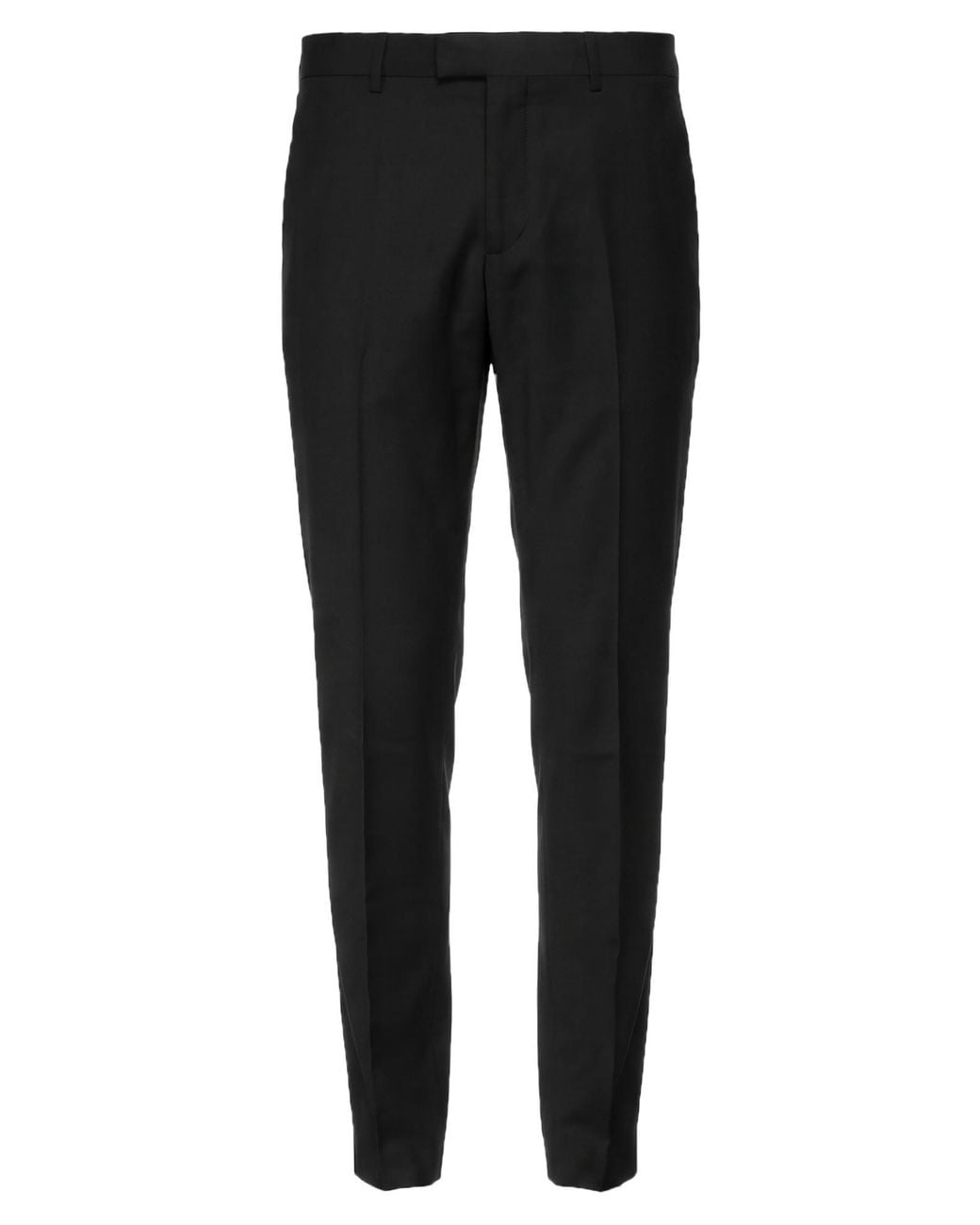 AMI Black Pants Virgin Wool for men