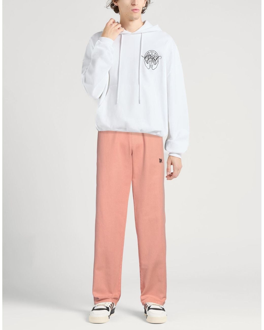 Palm Angels Pink Trouser for men