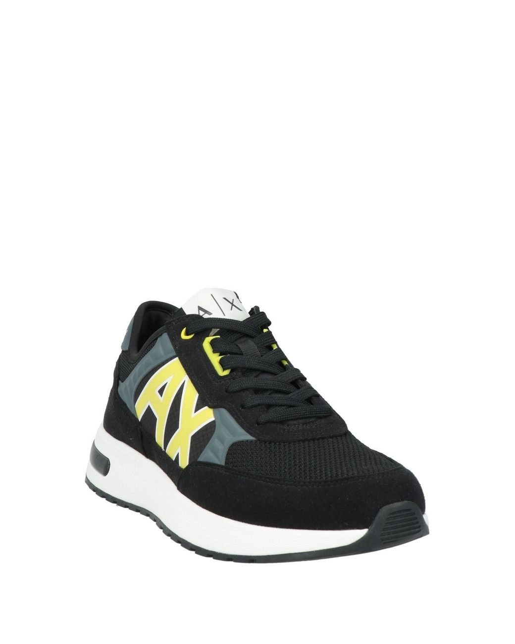 ARMANI EXCHANGE Green Sneakers Polyester, Polyurethane, Thermoplastic Polyurethane for men