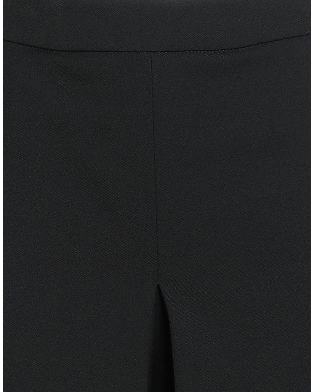 DI STAVNITSER Black Pants Virgin Wool, Elastane
