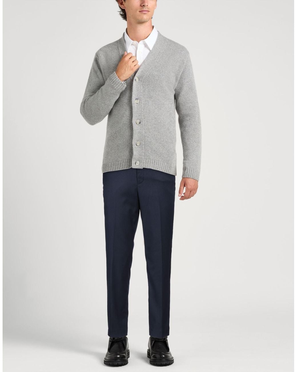 SELECTED Blue Pants Recycled Polyester, Viscose, Polyester, Elastane for men