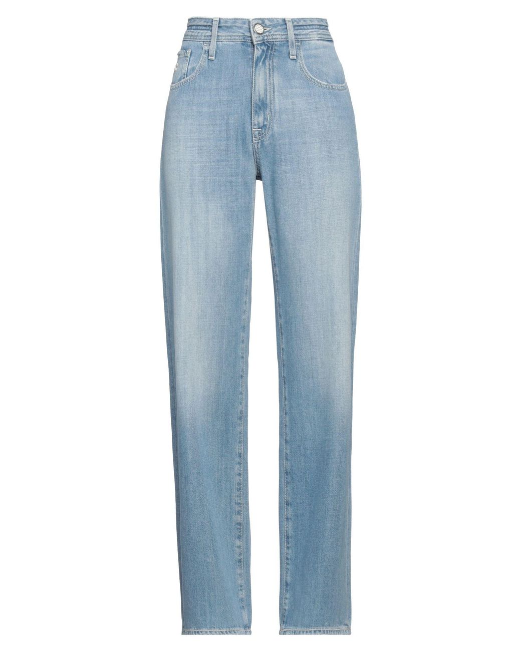 Jacob Cohen Blue Jeans Cotton, Lyocell, Polyester