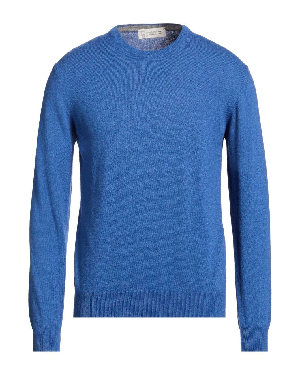Twenty-one Blue Sweater Merino Wool, Viscose, Nylon, Cashmere for men
