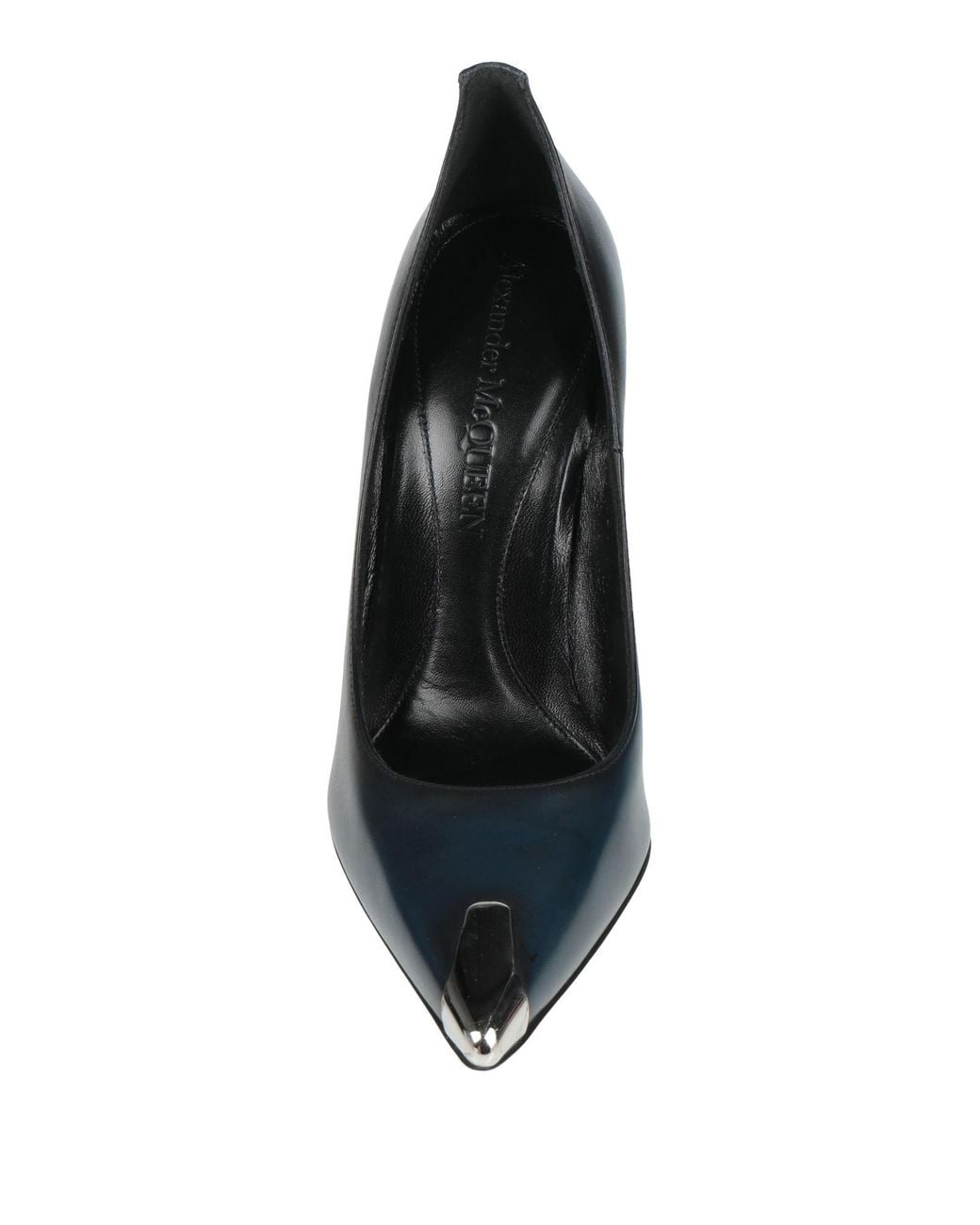 McQueen Blue Pumps Soft Leather