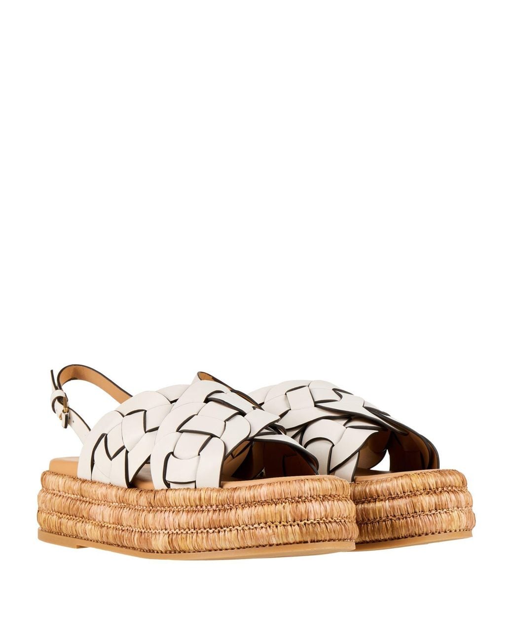 Tod's Natural Sandals Leather