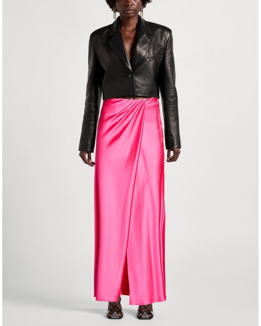 Gonna Lunga di Pinko in Pink