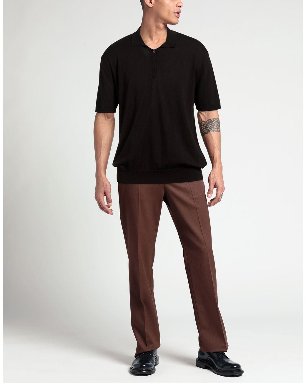 Pullover Luigi Borrelli Napoli de hombre de color Black