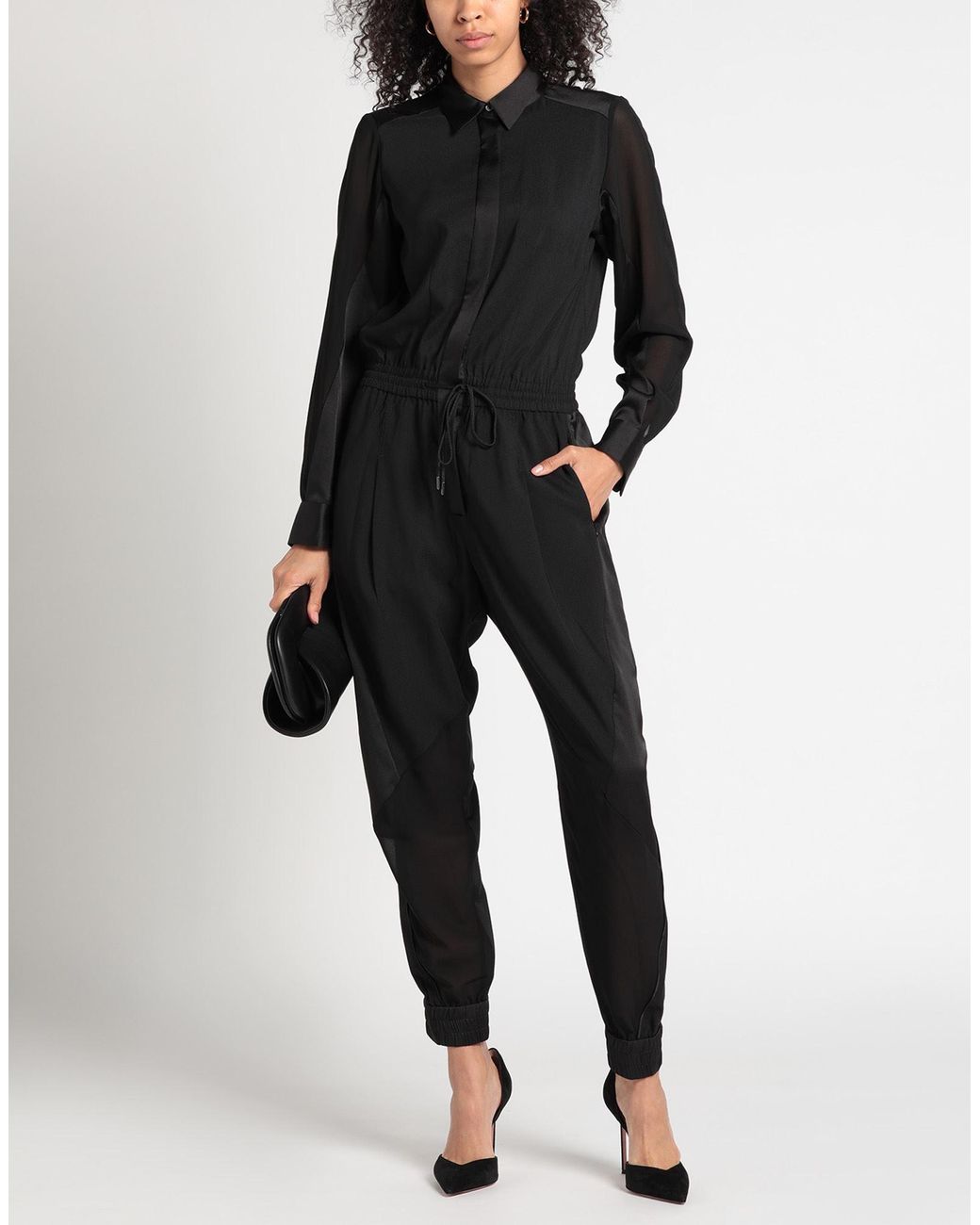 High Black Jumpsuit