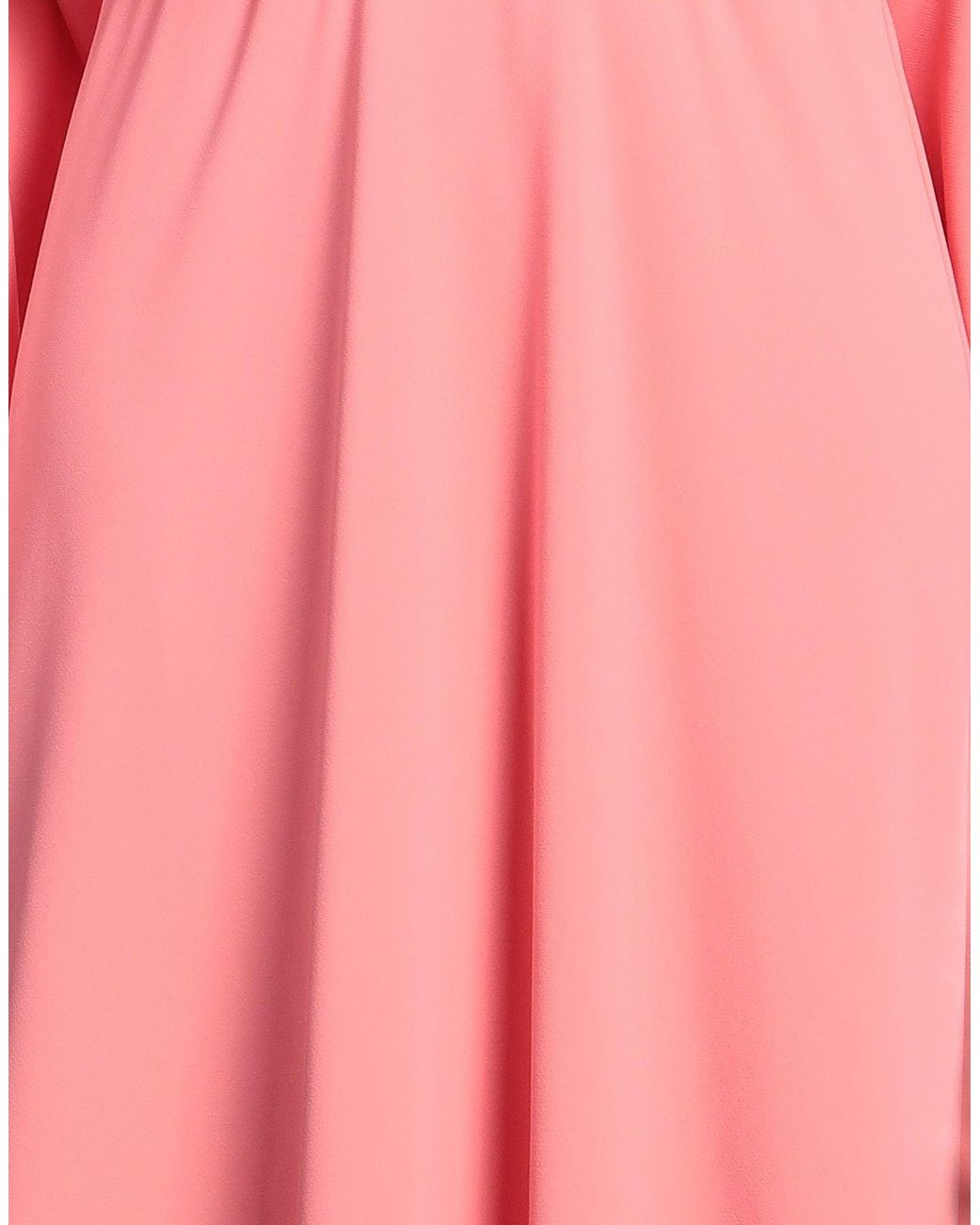Kaos Pink Midi Dress Polyester, Elastane