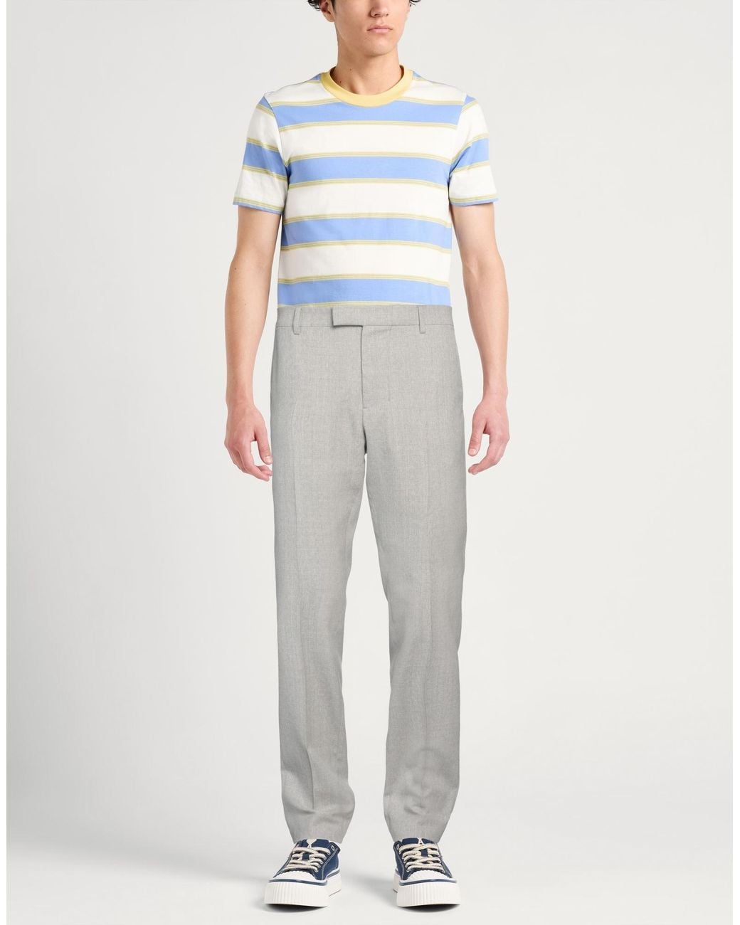 Pantalon AMI pour homme en coloris Gray