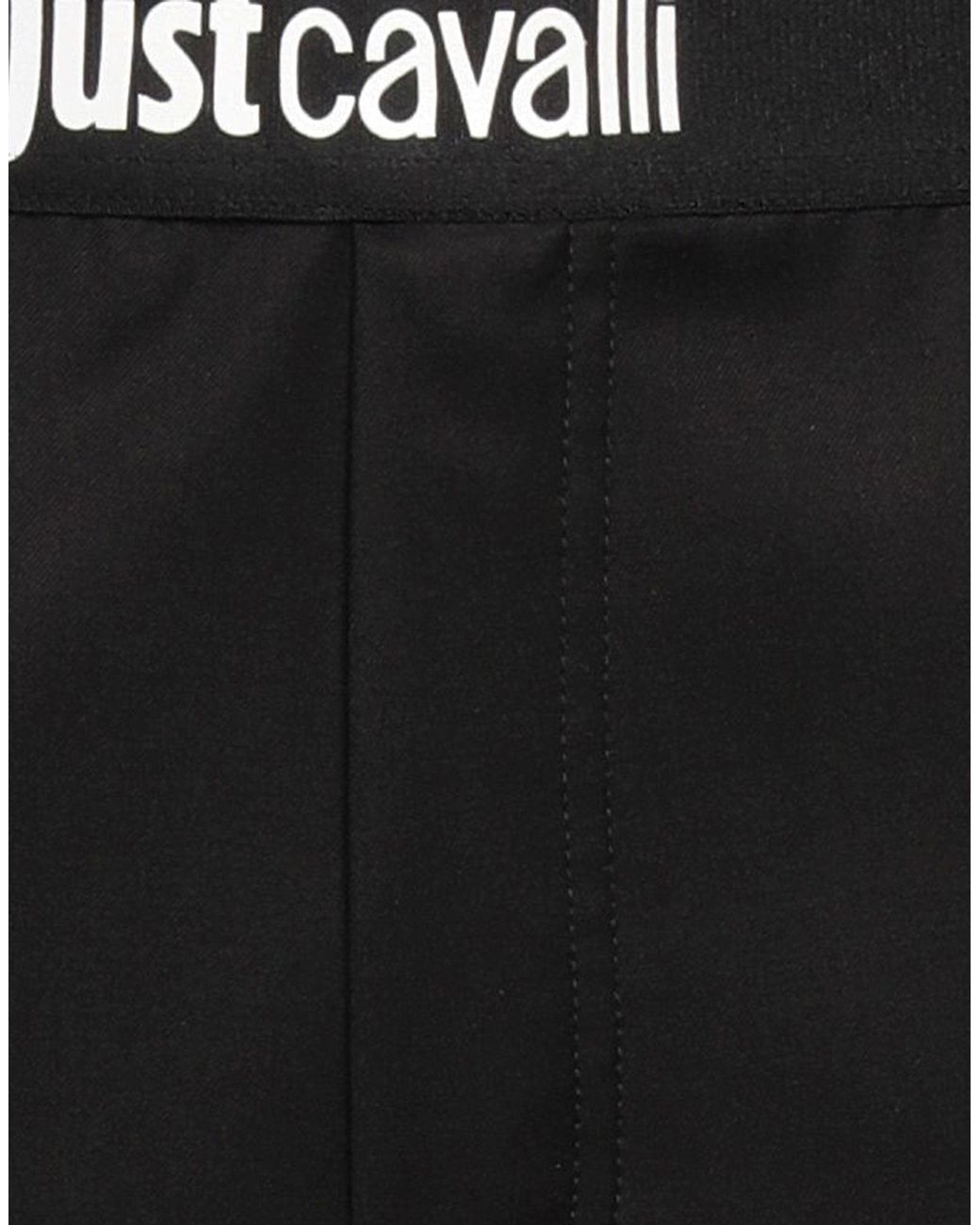 Just Cavalli Black Trouser for men