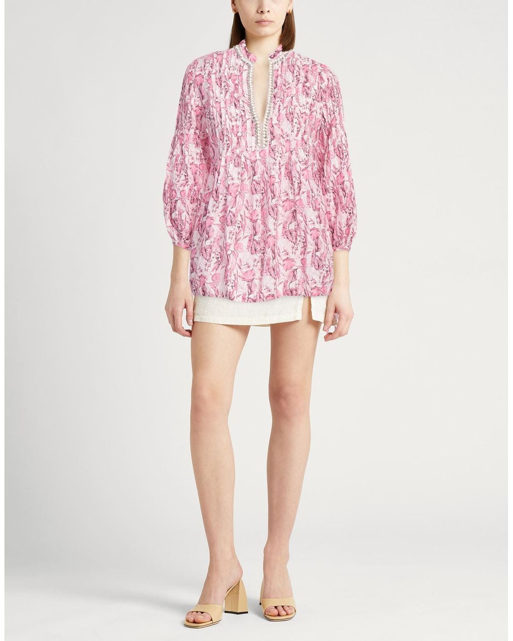 120% Lino Pink Top