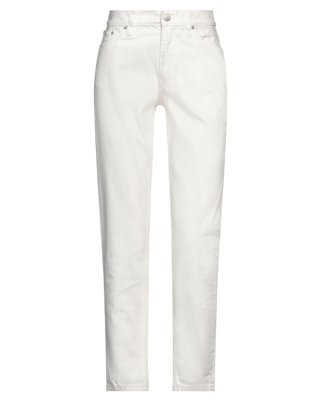 Calvin Klein White Jeans