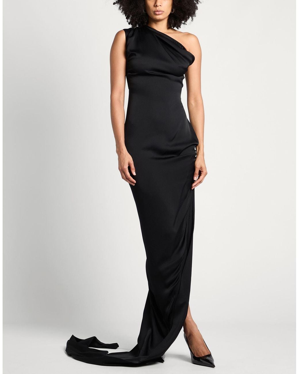 Vivienne Westwood Black Maxi Dress Viscose