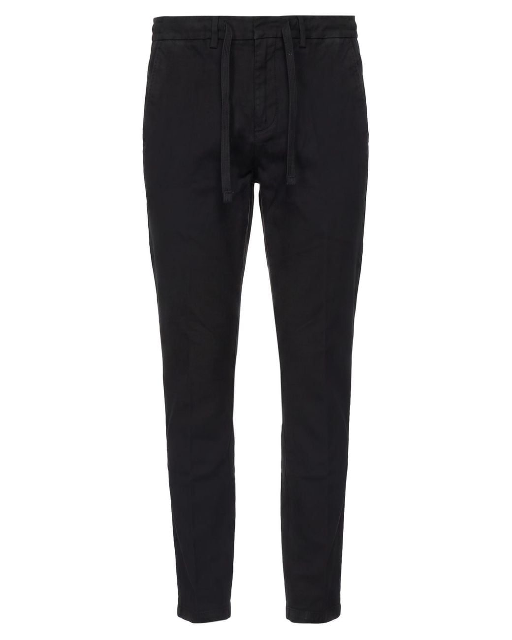 Harmont & Blaine Black Pants Cotton, Tencel, Polyester, Viscose, Elastane for men