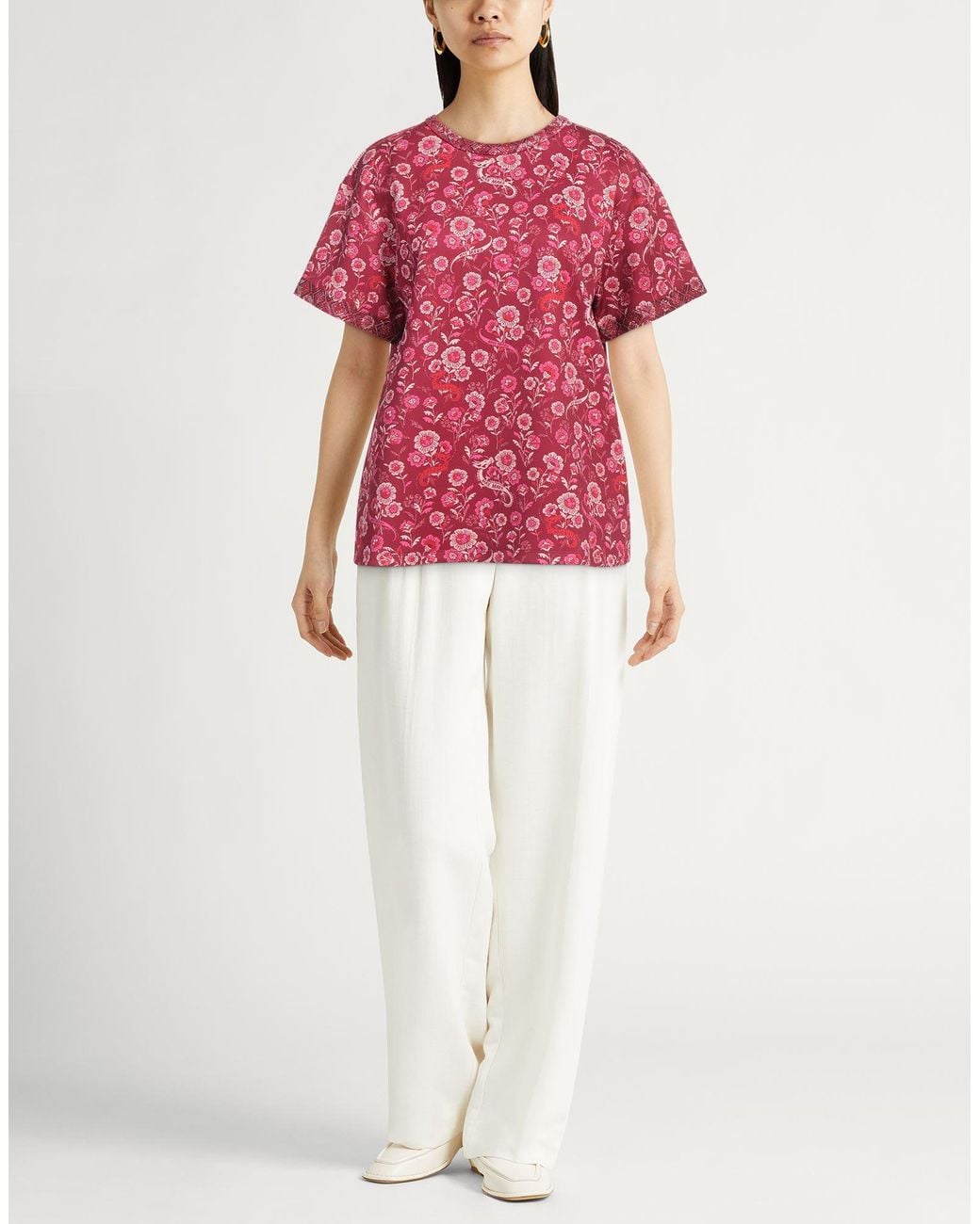 Top di Max Mara in Red