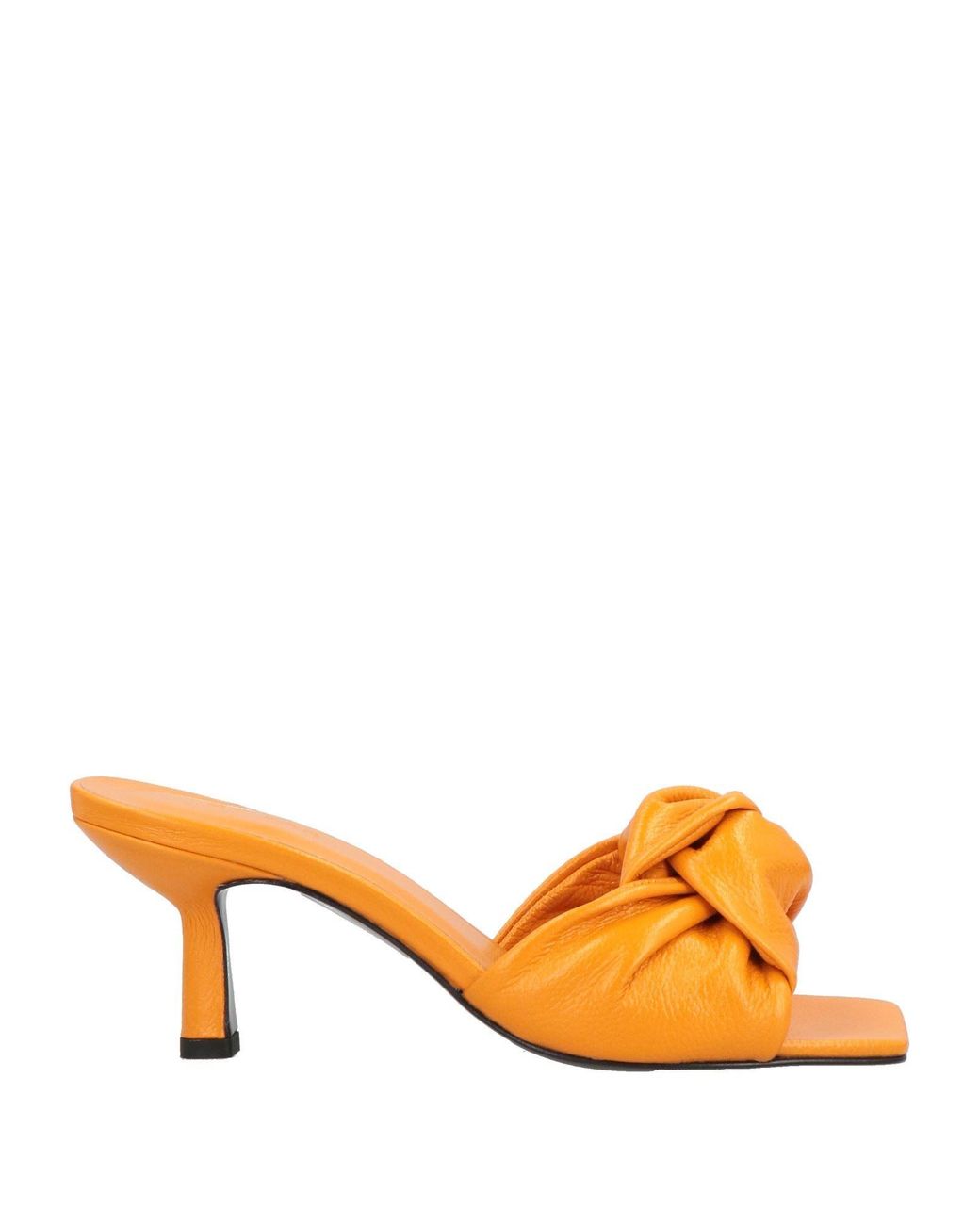 By Far Orange Sandale