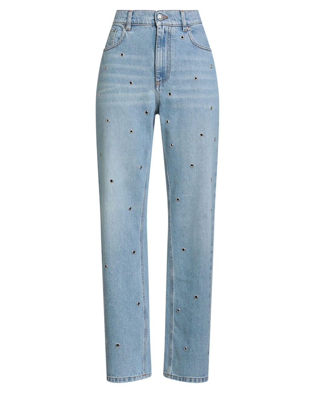 THE BIG WHITE BLUE Blue Jeans Cotton, Polyester