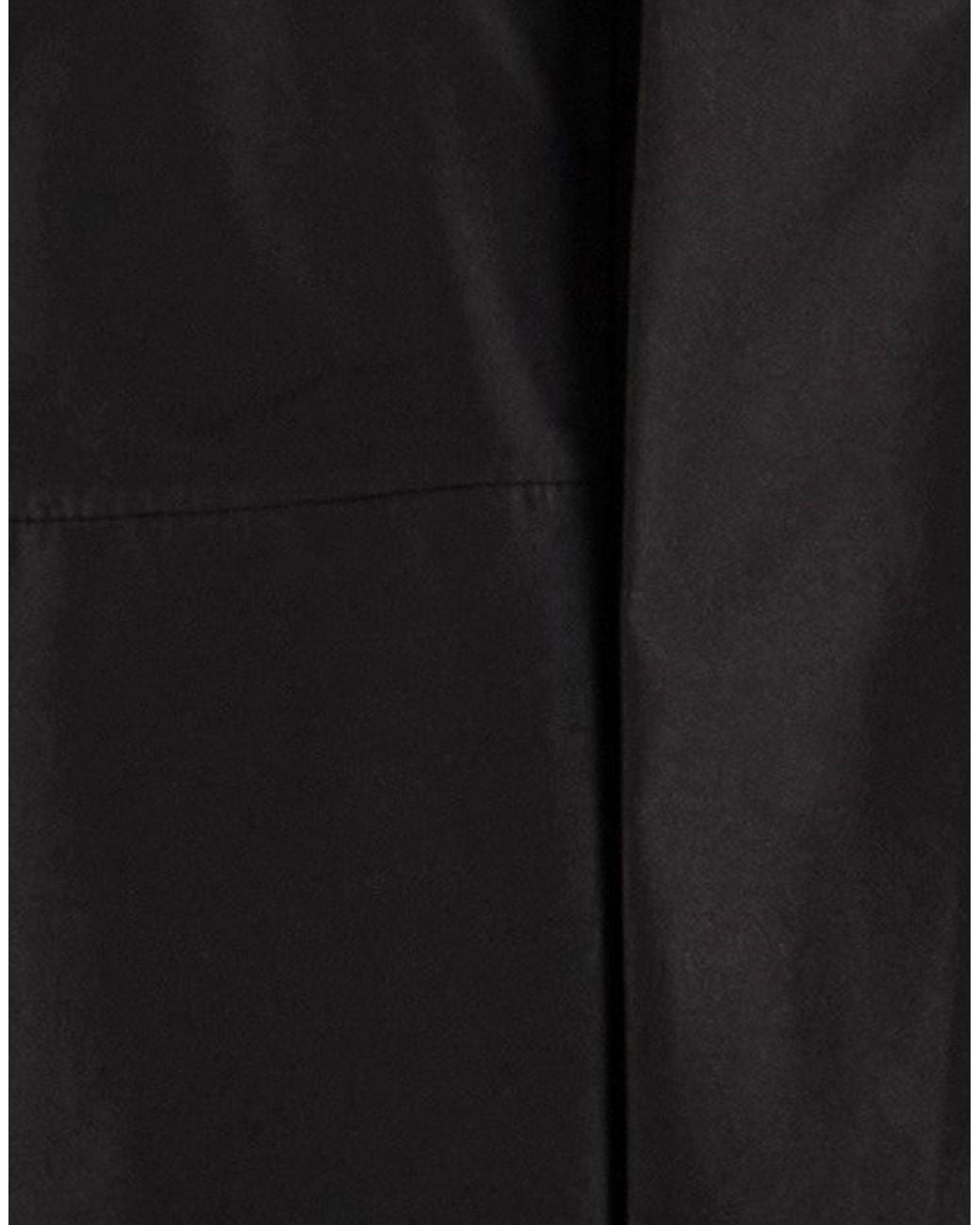 Herno Black Midnight Coat Polyester for men
