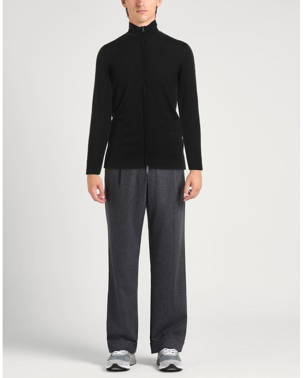 Ice Iceberg Black Cardigan for men