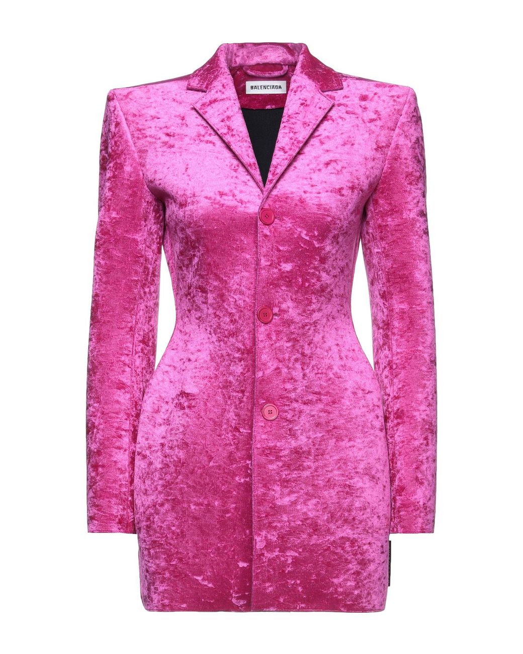 Balenciaga Suit Jacket in Pink | Lyst