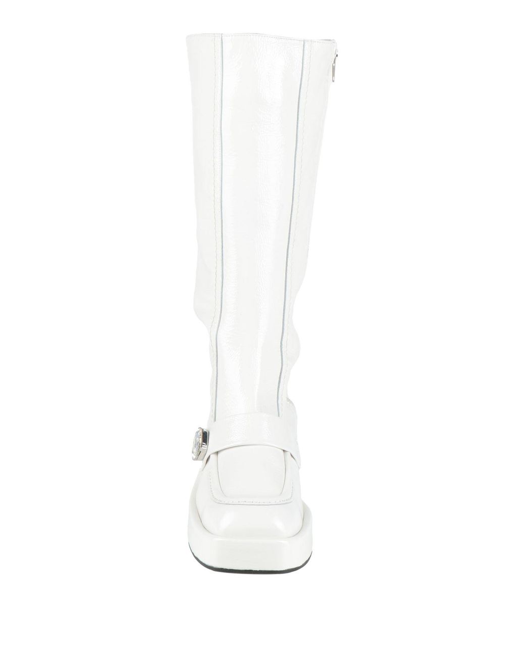 Ras White Cream Boot Leather