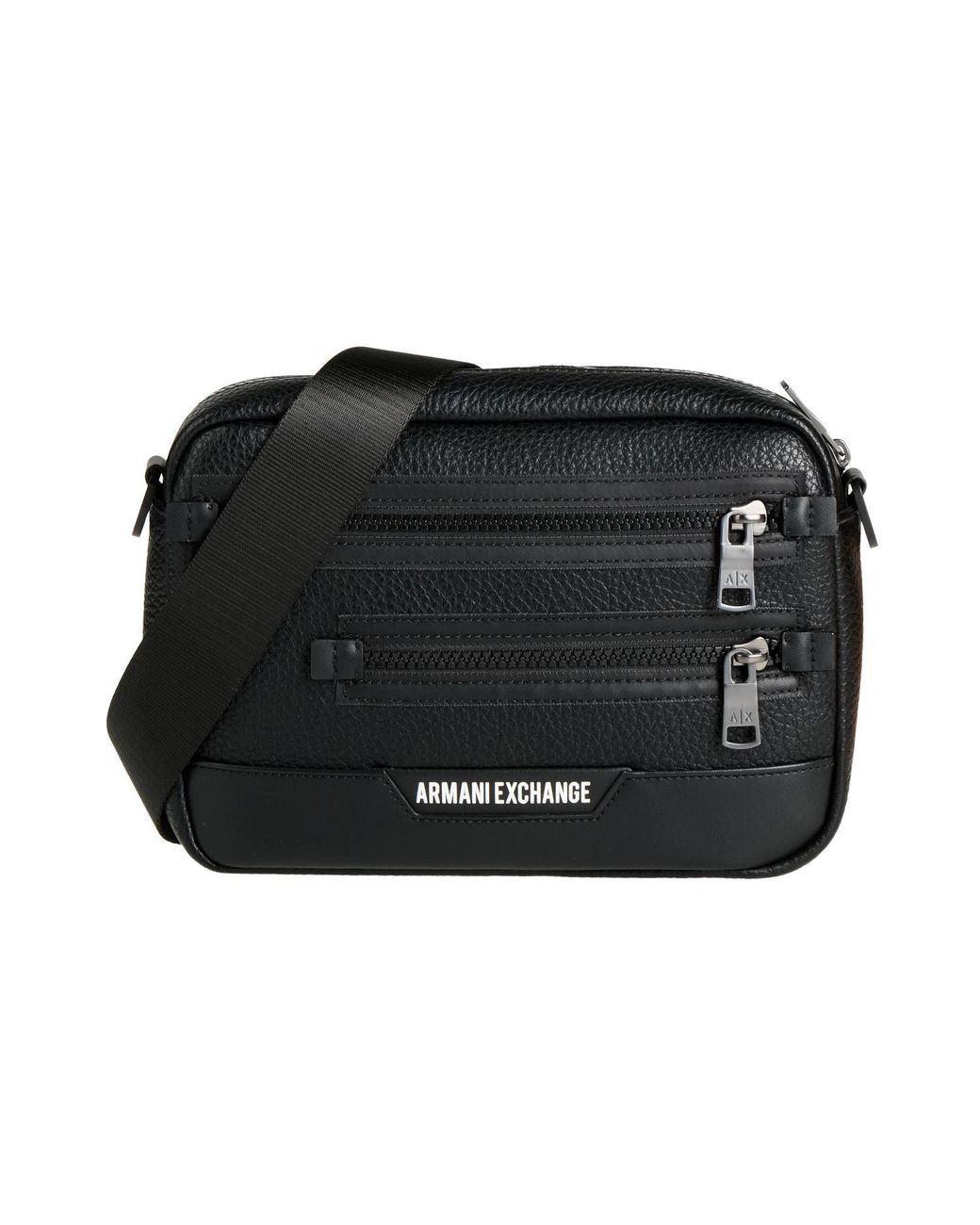 ARMANI EXCHANGE Black Cross-Body Bags for men