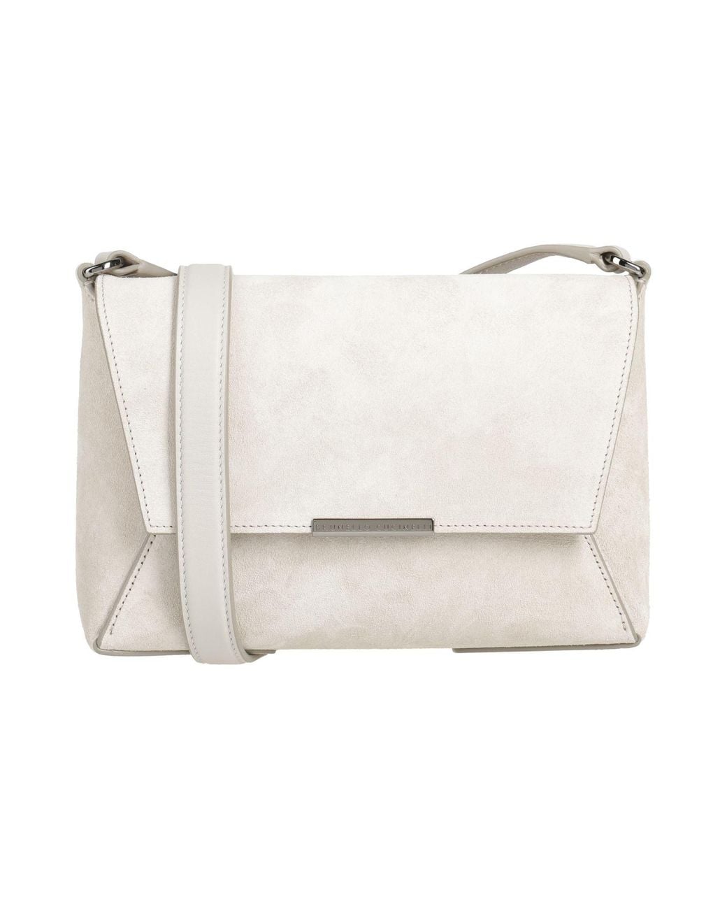 Brunello Cucinelli White Cross-Body Bags