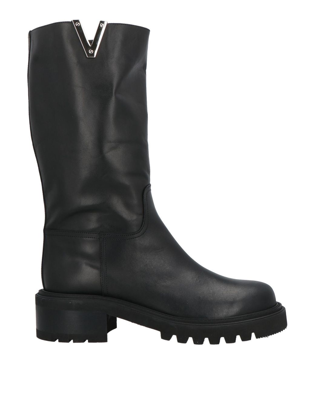 Via Roma 15 Black Ankle Boots