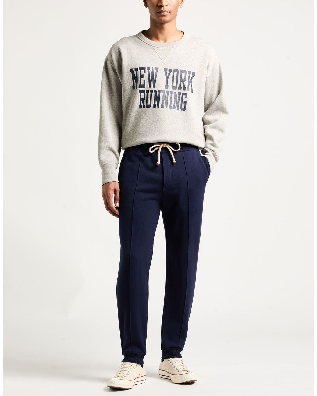 Brunello Cucinelli Blue Trouser for men