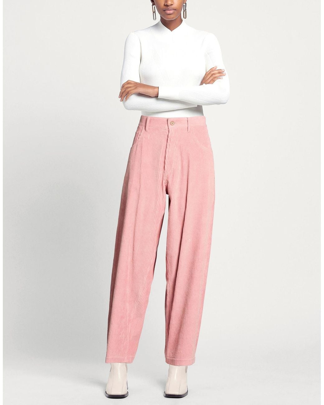 Jejia Pink Pants Cotton