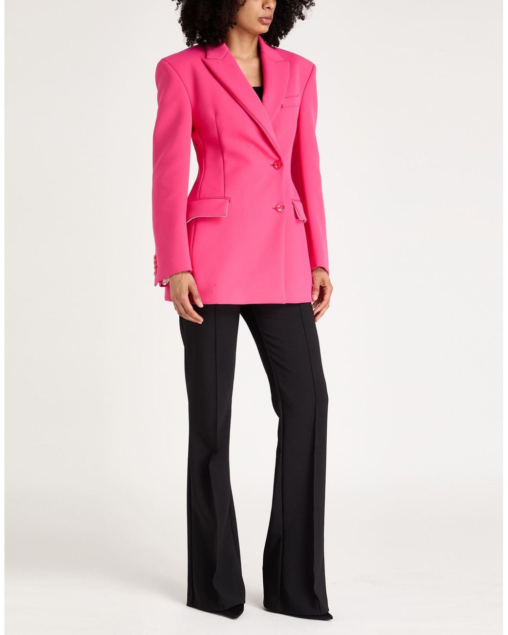 Philosophy Di Lorenzo Serafini Pink Blazer Polyamide, Elastane
