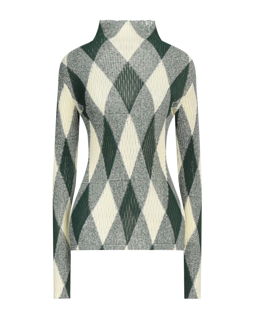 Alberta Ferretti Green Turtleneck